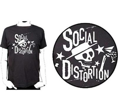 SOCIAL DISTORTION Αστέρια Μάρκα Unisex T-shirt