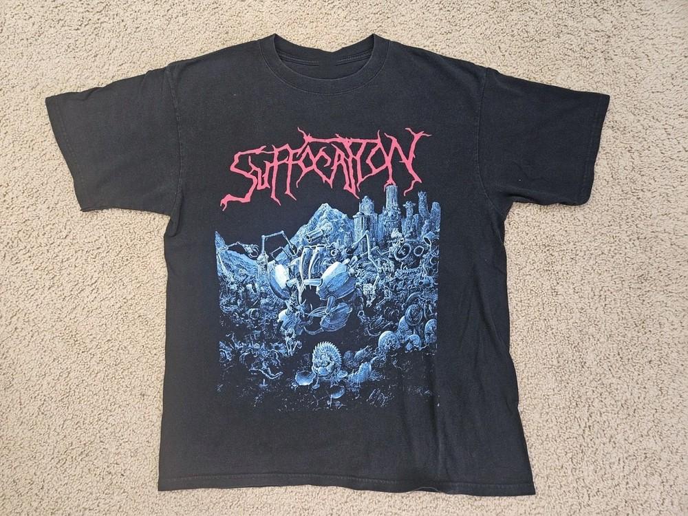 

New Suffocation Effigy of the Forgotten Gift For Fans Men All Size TH243 Unisex T-Shirt XXXXL