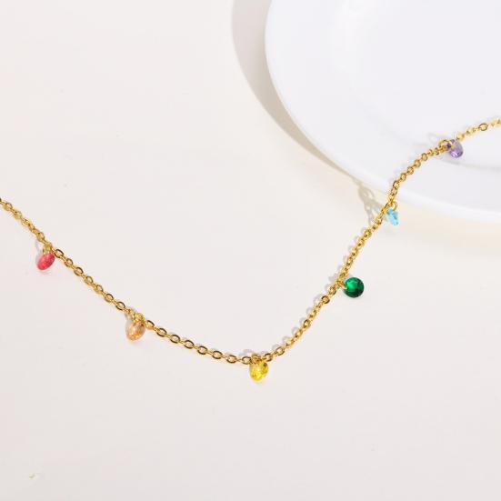 Women Brooch Flower Shape Rhinestone Decor Oil Dripping Anti-slip Polished Coat Collar Bag Scarf Hat Decoration Clothes