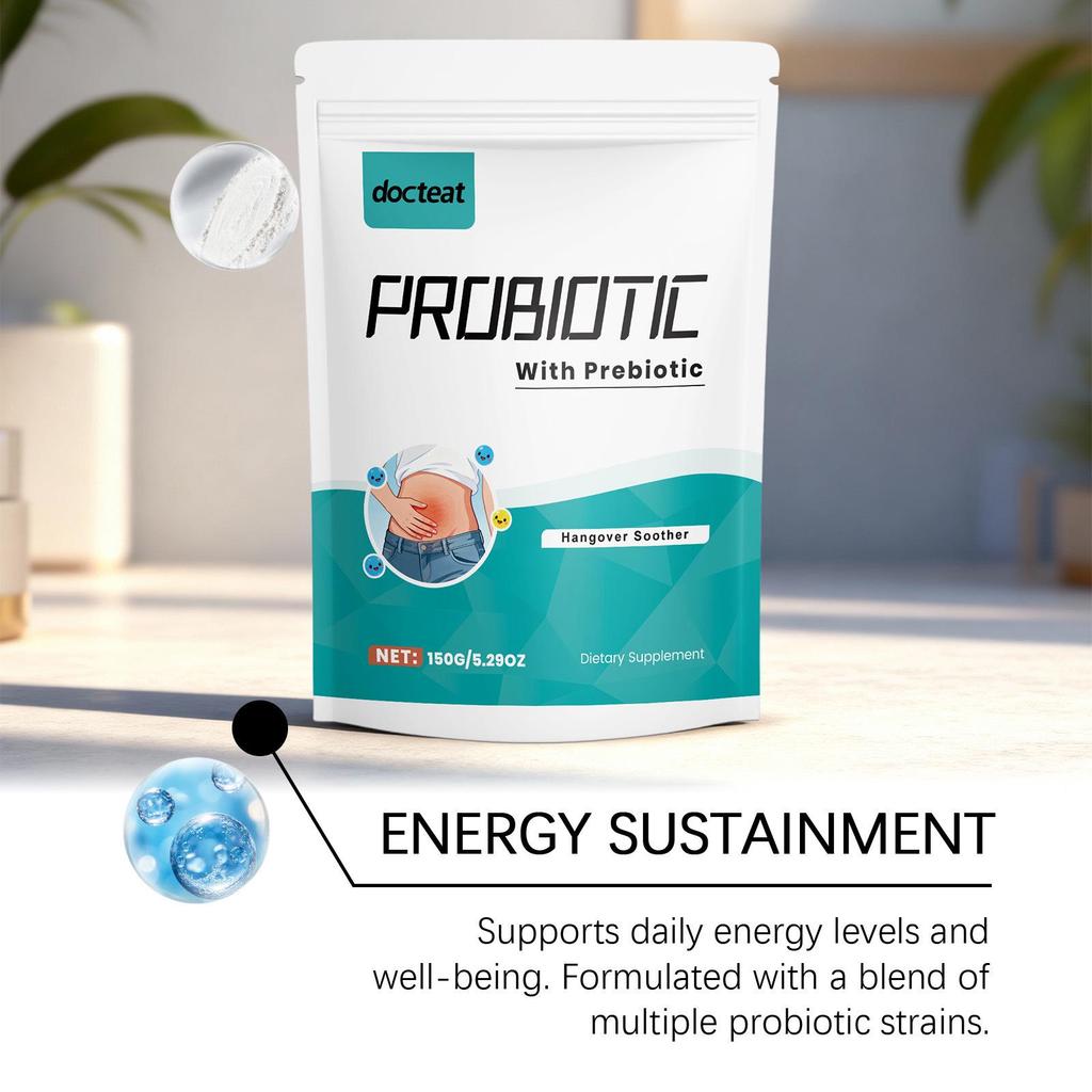 DOCTEat Probiotic Powder: Supports Natural Intestinal Cleansing and Daily Comfort