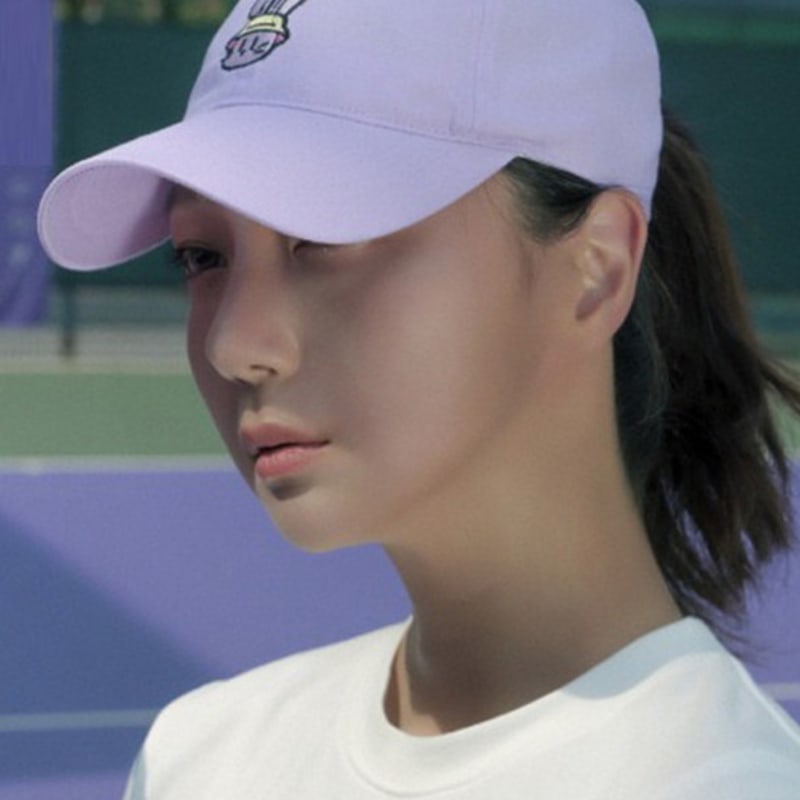 

Rosiya Rosiya Rabbit Ball Cap Lavender Lavender_F