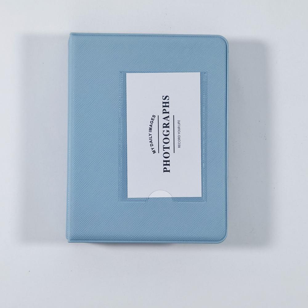 Memory Storage 3inch Card Holder 64Pockets Mini Photo Album Photo Album Picture Case Binders Albums