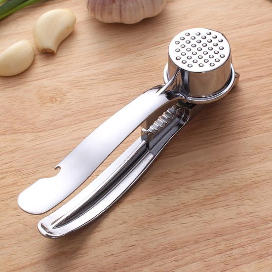 Home Knoblauchpresse Zerkleinerer Küche Edelstahl Knoblauchhacker Zerstampfer Auspresser