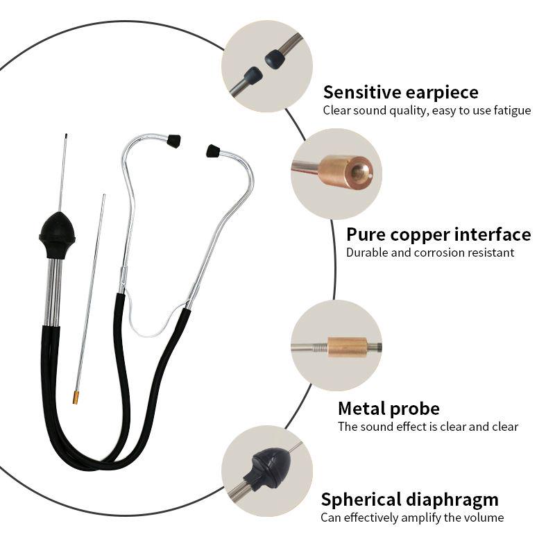 Buy Car Mechanics Stethoscope Engine Diagnostic Listen Noise Probe Tool