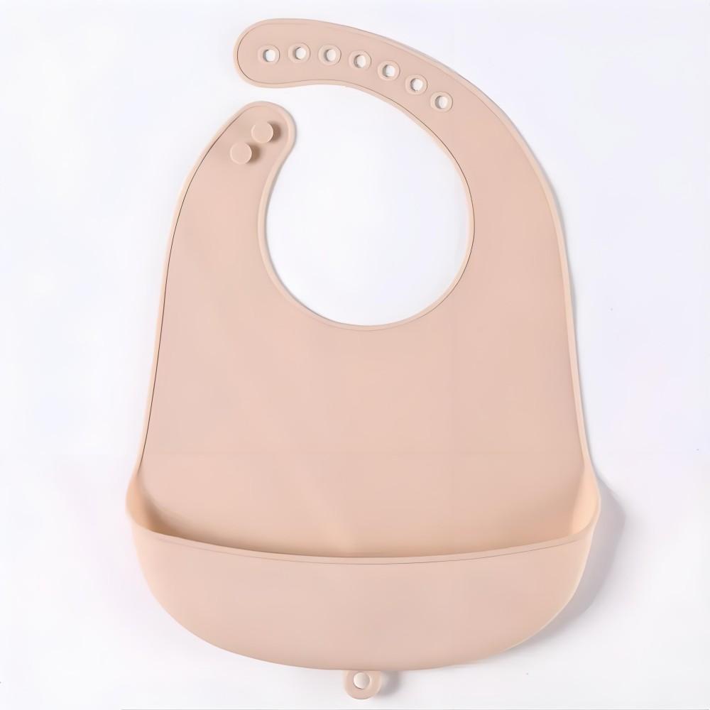 Waterproof Baby Bibs Baby Supplies CHILDREN'S Bibs Girls Boys Adjustable Soft Silicone Bibs Baby Feeding Supplies