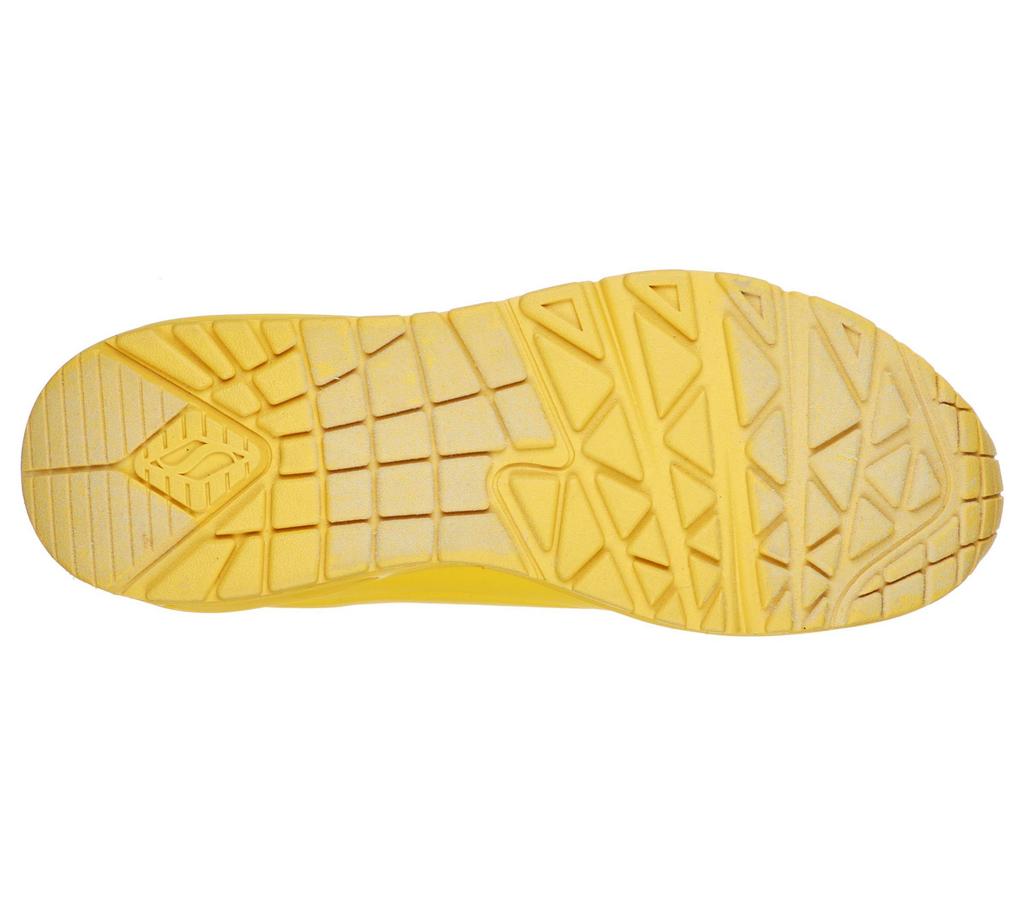 Women's Skechers Uno Stand On Air Yellow Sports Shoes (73690-YEL)