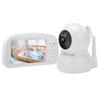 Baby Monitor 5in HD Screen 2.4GHz Wireless Digital Infrared Night Vision 100?240VEU Plug