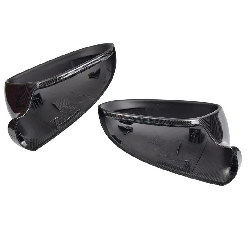 2x Mirror Cover MK5 Car Side Door Rearview Side Mirror Cover Cap For VW GOLF 5 MK5 GTI Jetta Passat B5.5 B6 EOS Sharan Superb