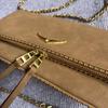 ZV Women's Classic Wing Rivet Shoulder Bag - Trendy, Versatile Small Square Chain Bag