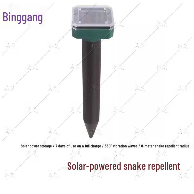 Solar Ultrasonic Snake and Rodent Repeller