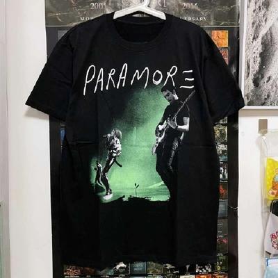 Αμερικανικό Συγκρότημα Paramore Paramore Ανδρικό Καλοκαιρινό Βαμβακερό Casual Αθλητικό Άνετο Κοντομάνικο T-Shirt Rock Ευρώπη και Αμερική