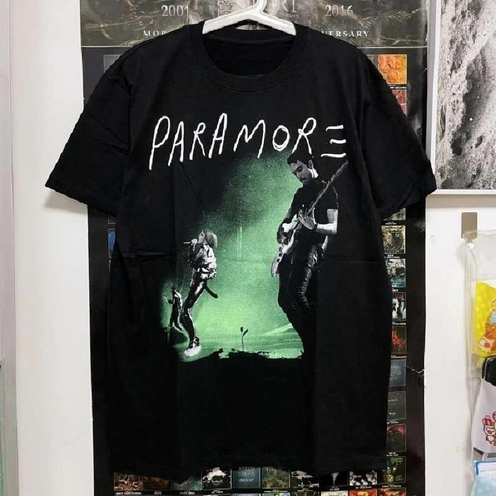 Американская группа Paramore Paramore Мужская летняя хлопковая повседневная спортивная удобная футболка с коротким рукавом Рок Европа и Америка S