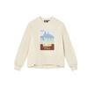 Sweatshirts Women's Lactose Color Crew Neck Moderate Regular F11W138257F-BG