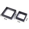 1Pc PE Film Transparent Visible Jewelry Storage Box Ring Earring Box Bracelet Necklace Display Box Jewelry Dustproof Storage Box