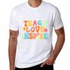 Teach Love Inspire Tshirt Dry Fit Running Short Sleeve Top