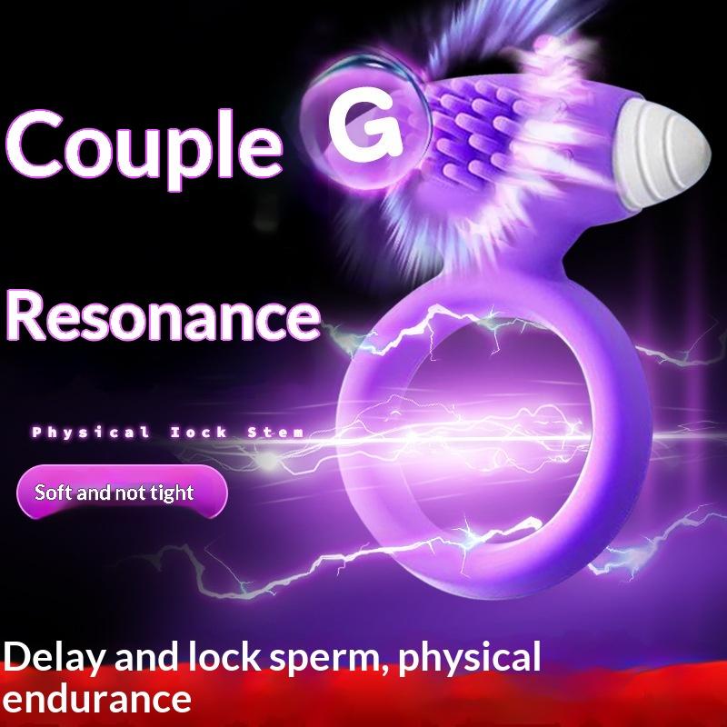 Vibrating Cock Ring Lasting Time Penis Ring Vibrator Sex Toys For Man Delay Ejaculation Clitoris Stimulation Couples Toy