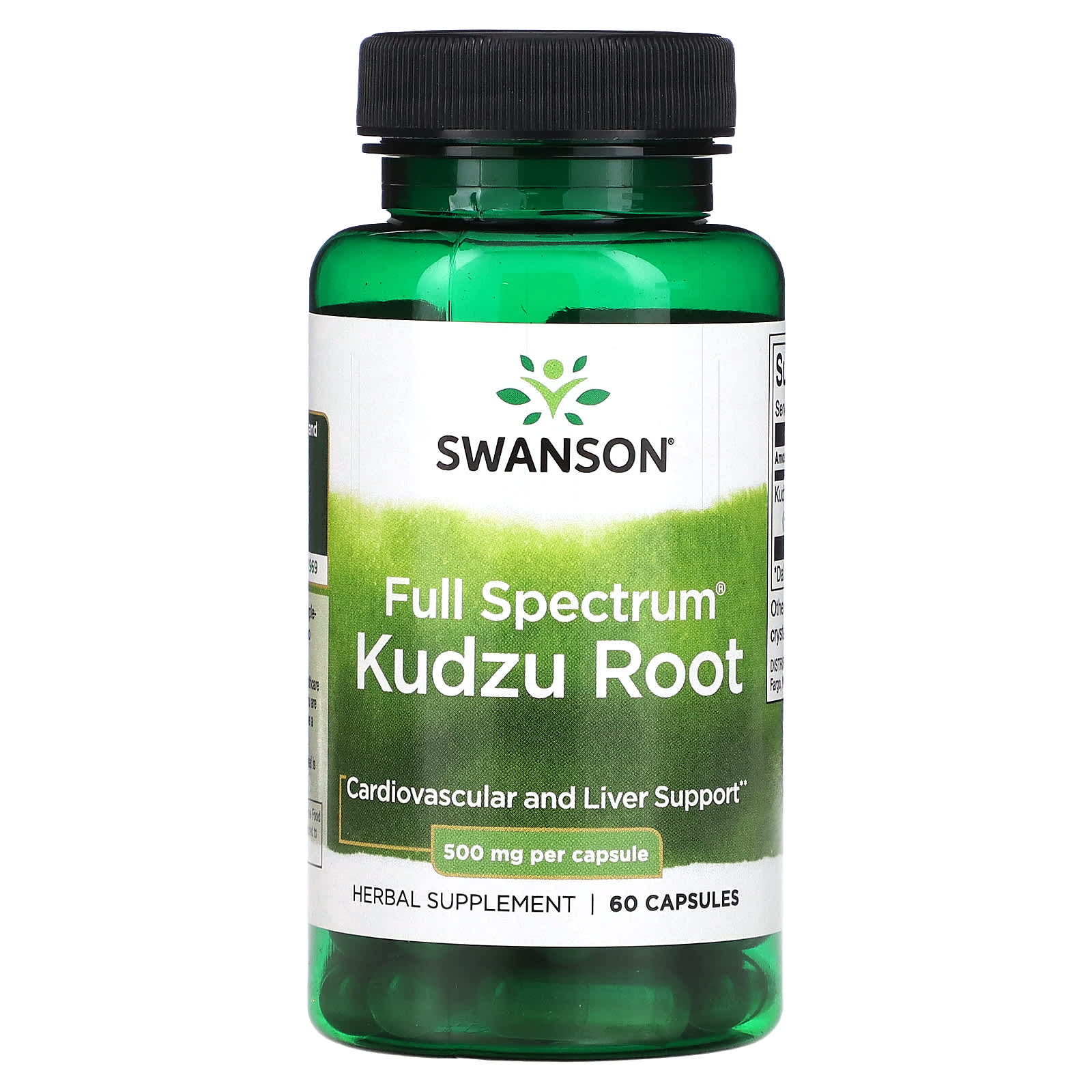 

Full Spectrum Kudzu Root, 500Mg, 60 Capsules