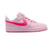 Nike Court Borough Low Recraft PS Pink Foam Kids Sneakers White Hyper-Pink IQ9226-663