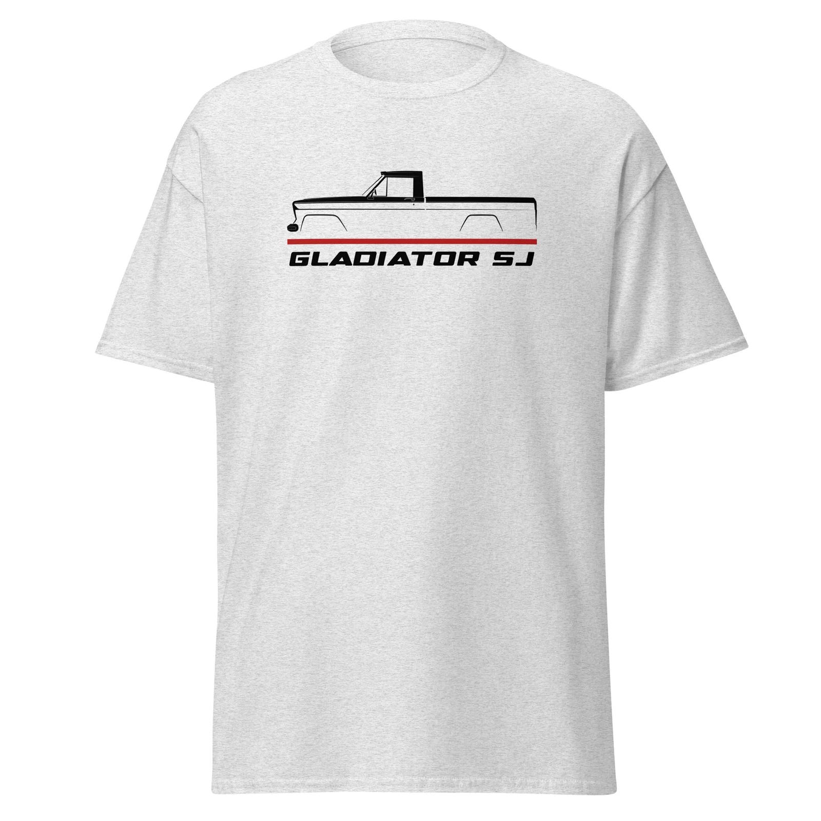 

Premium T-Shirt For Jeep Gladiator SJ 1962-1988 Car Fans Birthday Gift Tee Shirt 4XL