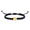 1 Stück Herzarmbänder A-T Anhänger Armband Für Frauen Geschenke Seil Verstellbarer Schmuck Für Teenager Mädchen Freunde Ehefrau Freundin Freund Paar Freunde