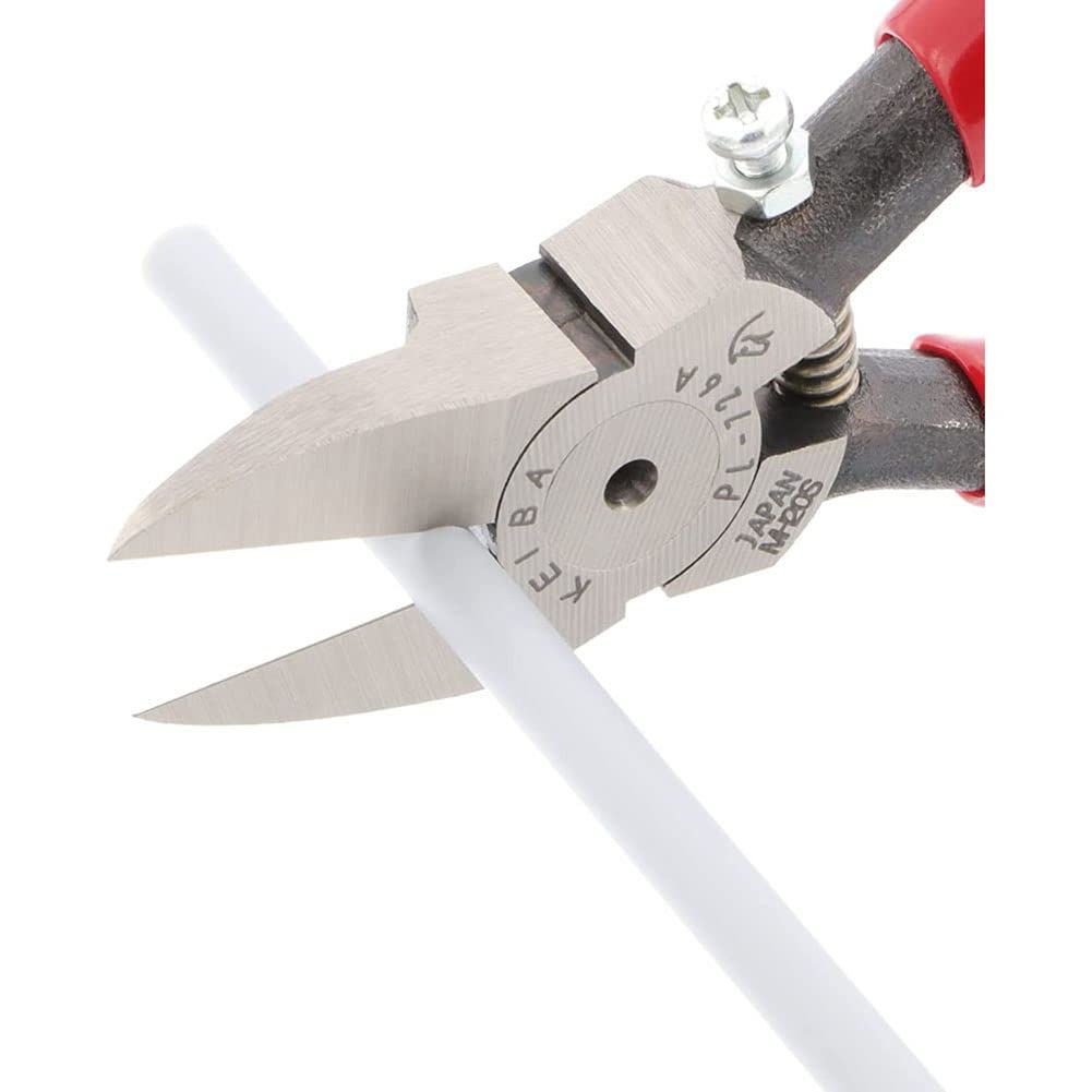 Keiba Plastic Flat with Adjustment Nippers, Tip, Screw, 150mm, PL-726A