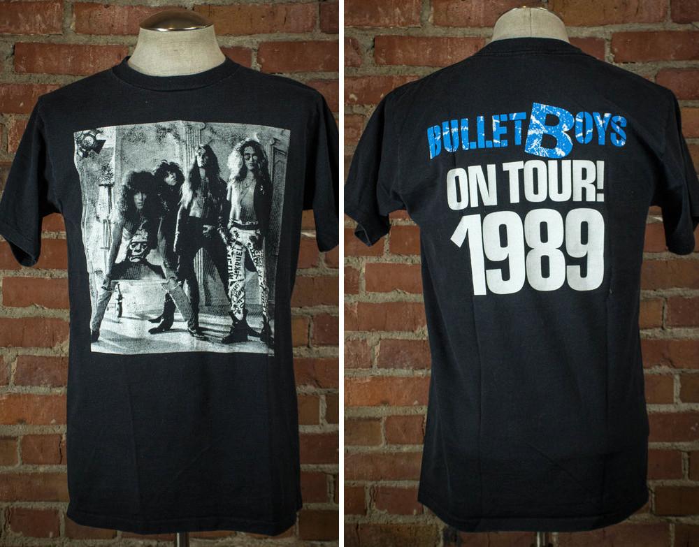 Vintage 1989 Bullet Boys On Tour Concert T Shirt Unisex XXXXL