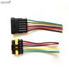 5pcs/lot 1.5 Kit 2/3/4/5/6 Pin Female Male Waterproof HID Electrical Wire Cable Automotive Connector Adapter Car Plug