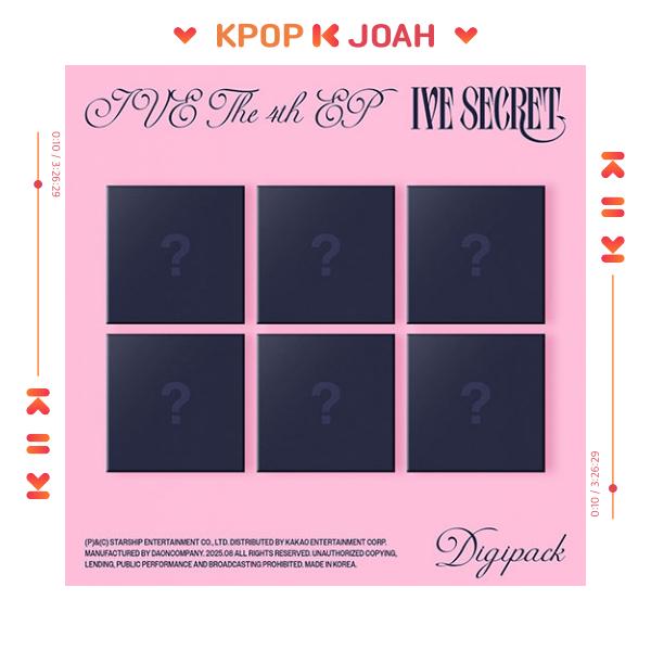 (Digipack Ver.) IVE [IVE SECRET] 4th EP ALBUM