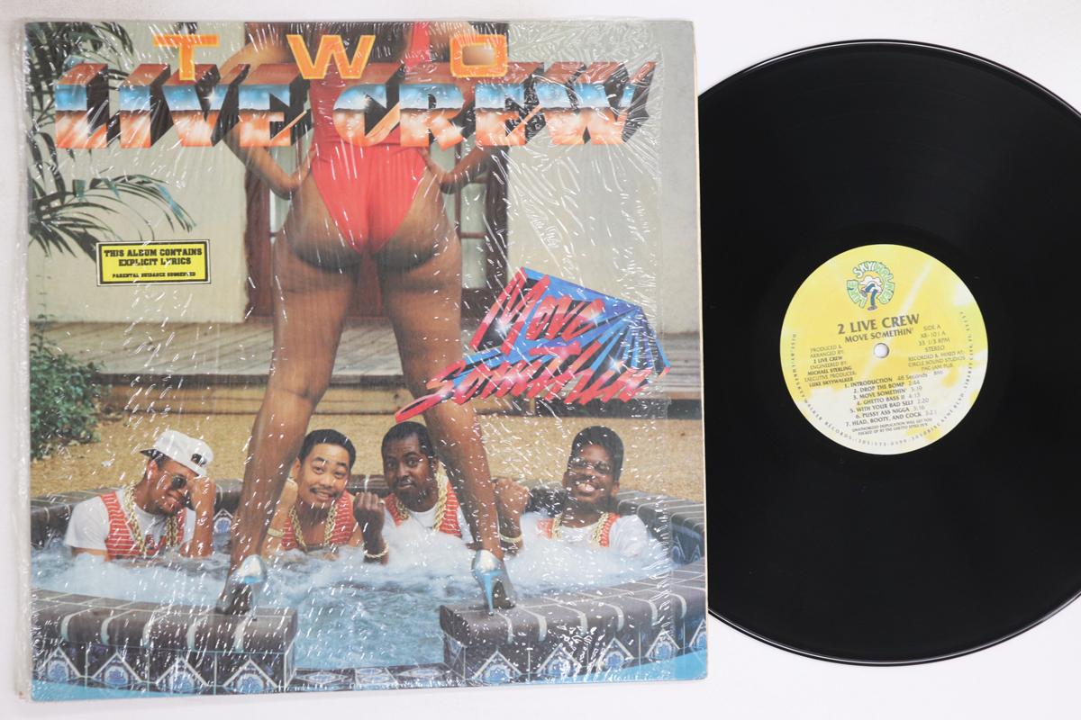 

LP Record TWO LIVE CREW - Move Somthin XR101 LUKE SKYYWALKER 1988 US Rap & Hip-Hop/R&B Used