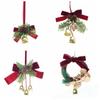 For Xmas Tree Christmas Hanging Decorations Creative Christmas Bell Pendant  Christmas Ornaments