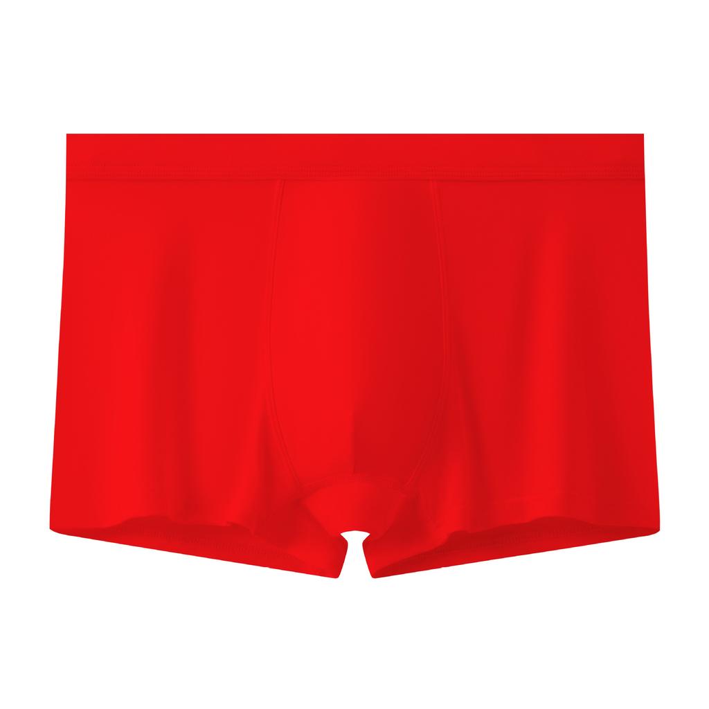Slip Boxer Uomo Rossi in Cotone 10a Antibatterici Biancheria Intima per il Nuovo Anno