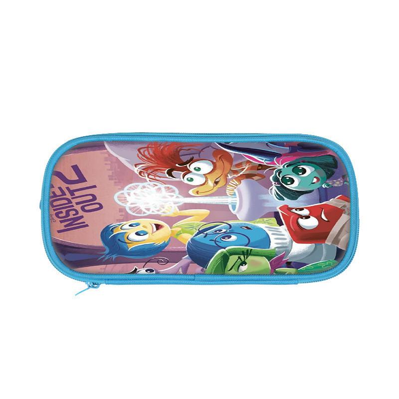 Inside Out Brain Characters Pencil Case With Large Capacity For Students And Office Use