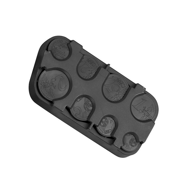 Диспенсер для евро, пластиковые коробки для монет, копилка, кошелек, органайзер для хранения, держатель для автобуса, автомобиля, держатель для монет