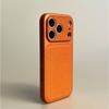 Hard Leather Plating Case for iPhone 17 Air 16 15 14 13 Pro Max Shockproof Matte Candy Color Armor Business Phone Cover