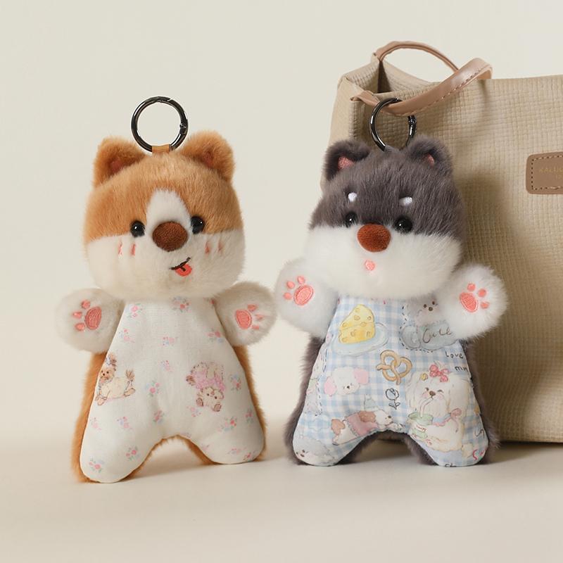 Adorable Animal Bean Bag Soft Plush Toys Corgi Sheep Pig Axolotl Comfortable Plushies Animals Companion Dolls For Gifts
