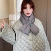 Anti Cold Scarf PP cotton Down Neck Scarf NEW Down Cotton Scarf  Winter