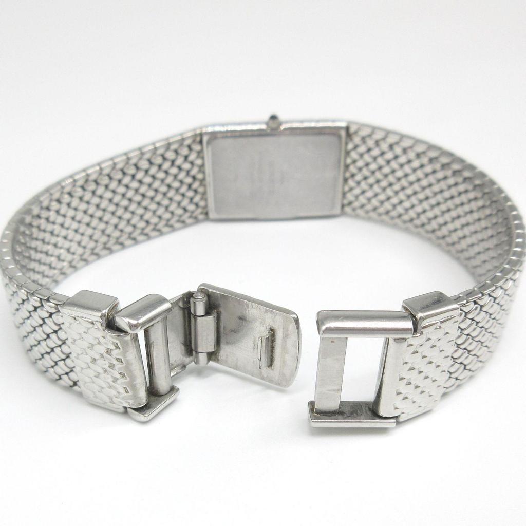 Used SEIKO Credor Ladies Watch Breath Watch Rectangular Management 11107