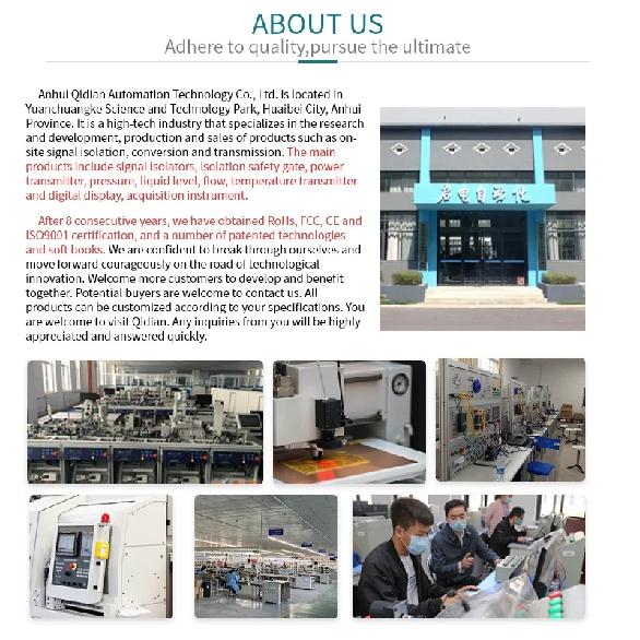 4-20mA 0-10V 0-5V RS485 Output 75mV 380V 1000V 1500V Input DC Voltage Transducer Hall Voltage Sensor Transmitter Factory Sale