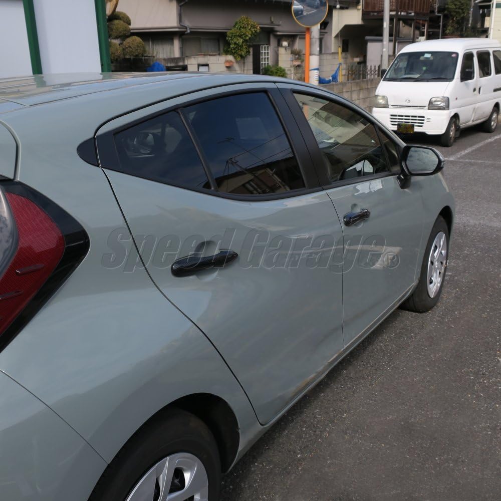 Speed Garage Toyota Aqua Model Dedicated Door Knob Handle Cover Garnish Carbon for TOYOTA AQUA 2021 Custom Parts MXPK1# Dress-up