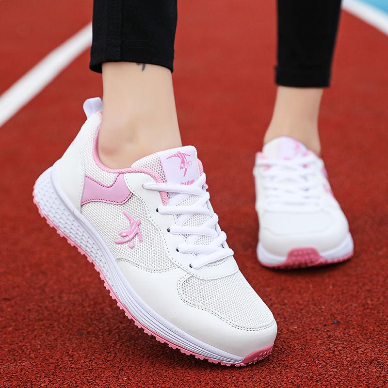 Joni Danlai brand women's shoes sports shoes spring versatile breathable mesh ultra-light running shoes non-slip travel shoes