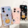 For Funda Honor 90 Lite Case Honor 100 Pro Honor100 5G Back Cover Astronaue Cow Pattern Etui Soft Silicone Huawei Honor90 Lite