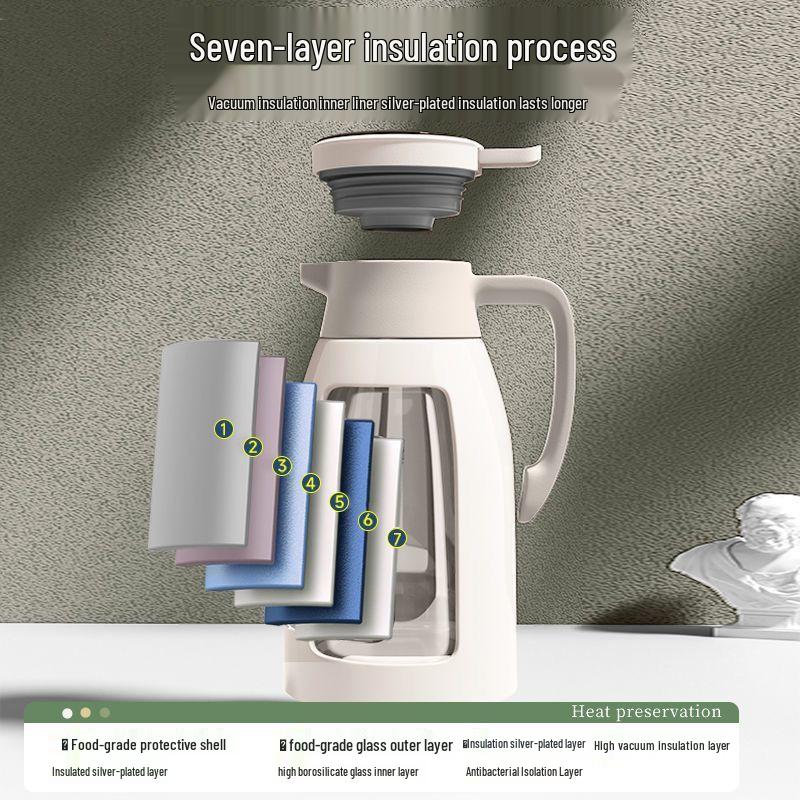 Smart Large-Capacity Insulated Kettle and Thermos