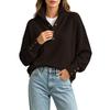 Women's Casual Long Sleeve V-Neck Knit Top