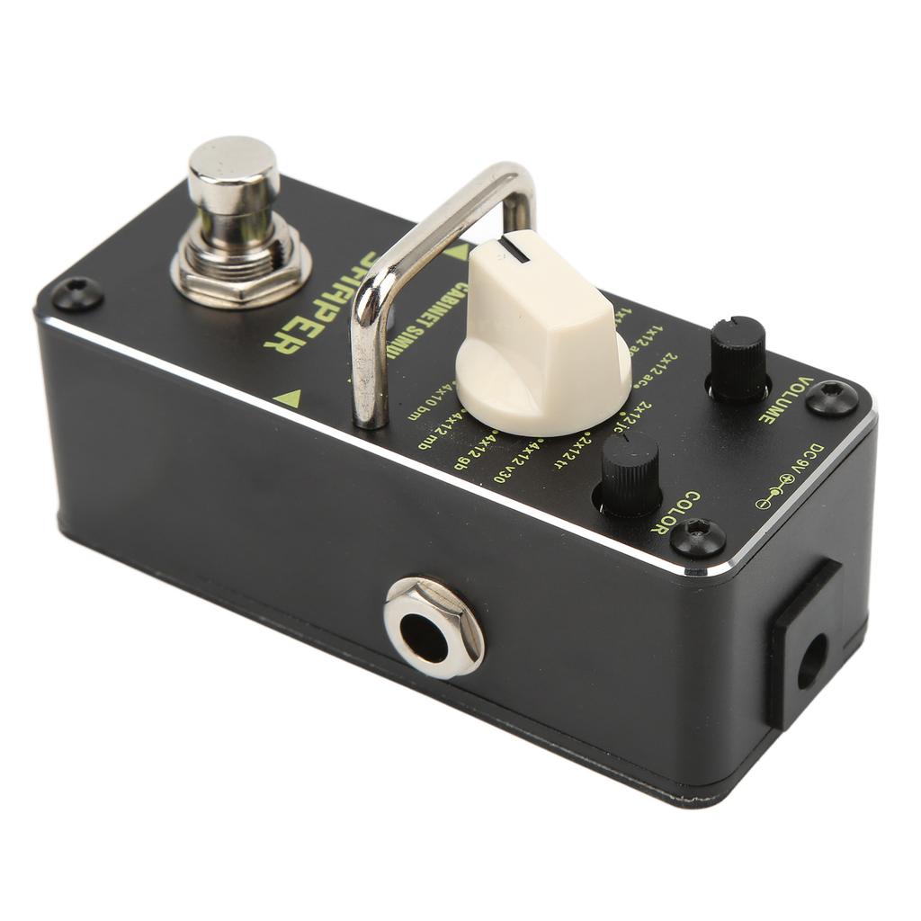 Guitar Effect Pedal Shaper Analog Cabinet Simulator Mini Single True Bypass Accessory