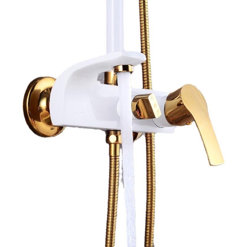 TLXT European Style Wall-Mounted Copper Shower System