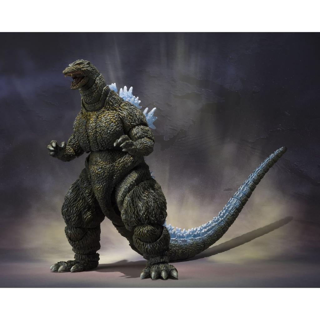 BANDAI MonsterArts Godzilla Ohrai Poster Web Shop S.H. (Noriyoshi Ver.) "Godzilla Vs. Mechagodzilla" (Tamashii Exclusive)