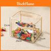 Modern Minimalist Pvc Toy Storage Basket With Cube And Round Designs For Kids And Living Room Organization