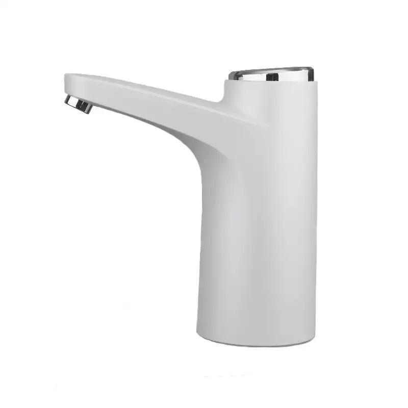 Wiederaufladbare elektrische Wasserpumpe: Kompakter Tischspender für Flaschenwasser mit automatischer Mengenausgabe