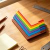 7PCS Paper Crafting Alignment Guides with Case for Card Making Set Precision Layering Matting Spacers Matching Storage Box