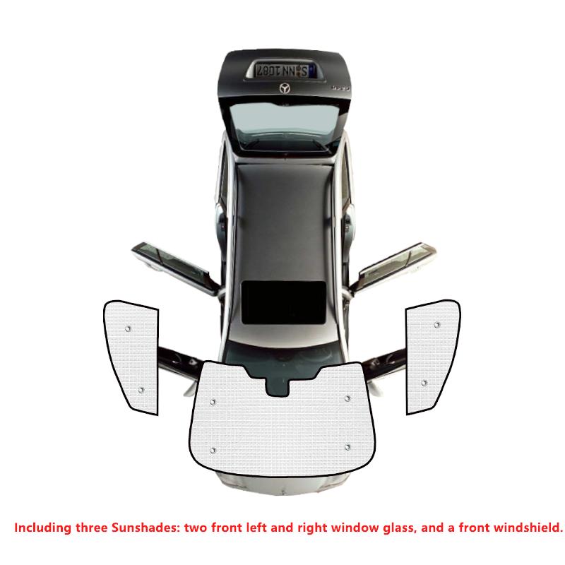 For Ford Edge Endura MK2 CD539 2015- 2018 Car Full Coverage Sunshades UV Protection Windshields Accessories Window Sunvisor